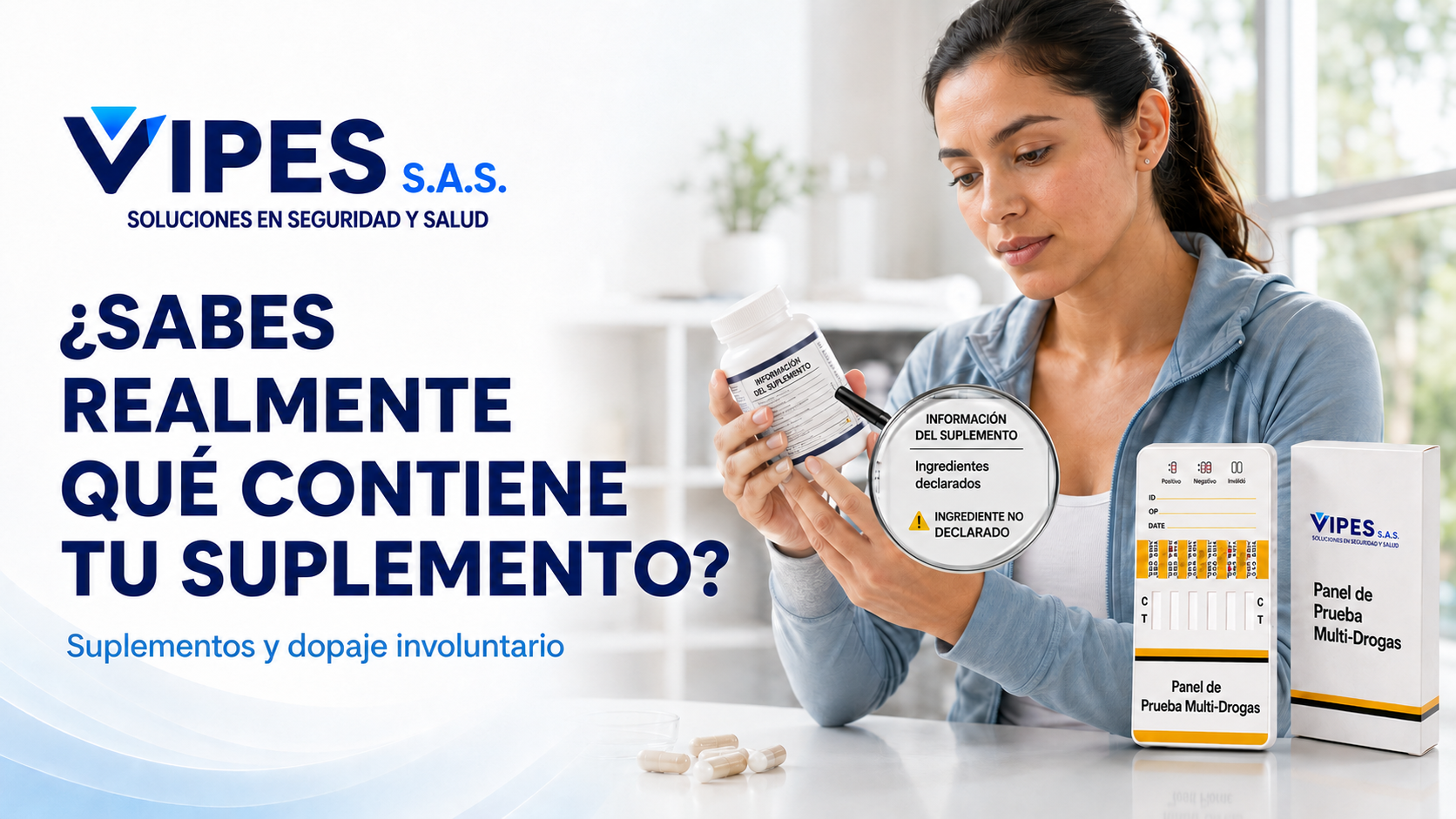 Suplementos y dopaje involuntario por sustancias ocultas