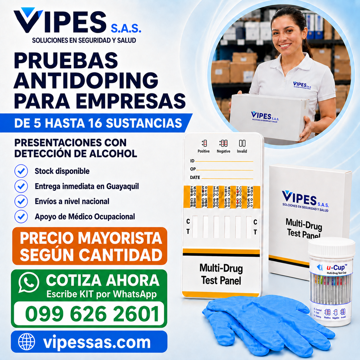 Campaña de pruebas antidoping VIPES