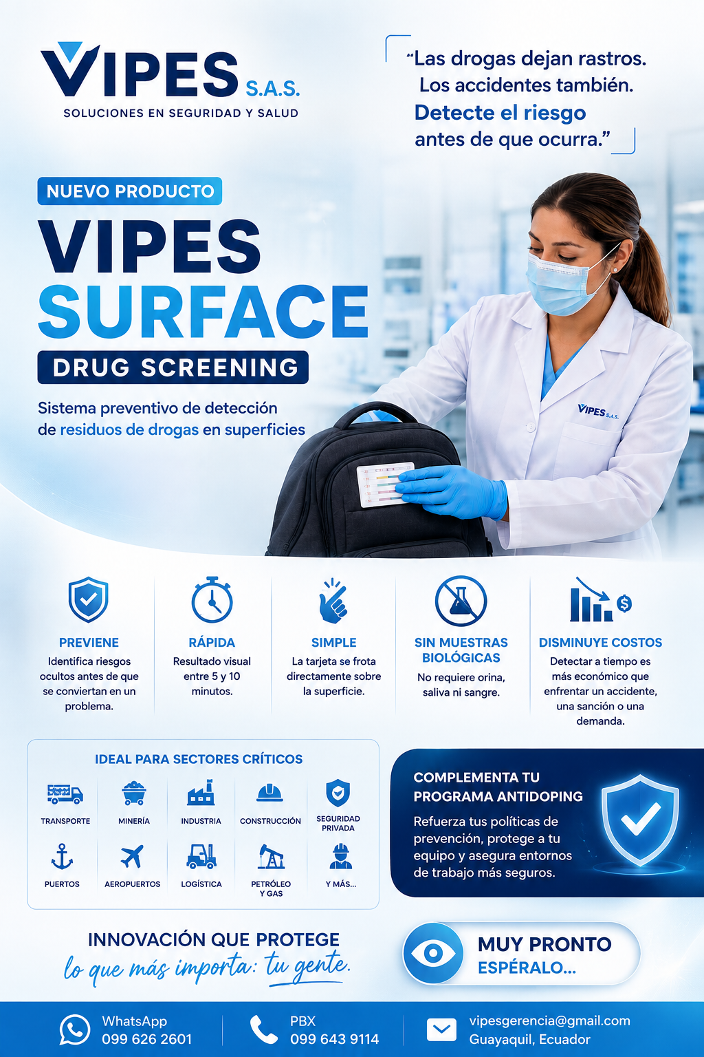 VIPES Surface Drug Screening